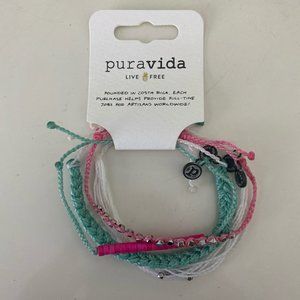 Brand New Pura Vida Bracelet Set
